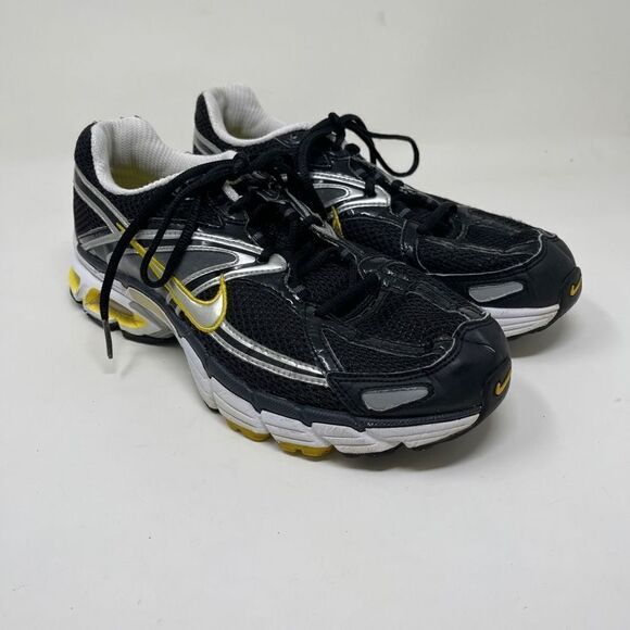 NIke Max Air Bowerman Series Moto 6 Men's Athletic Shoes 324910 Black Yellow US - Picture 1 of 12